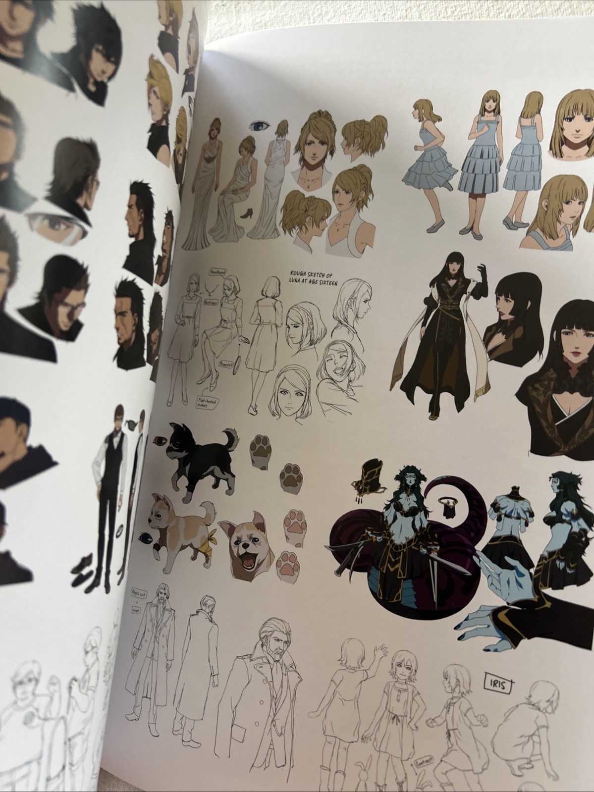 Final Fantasy XV Official Works Hardcover Br3