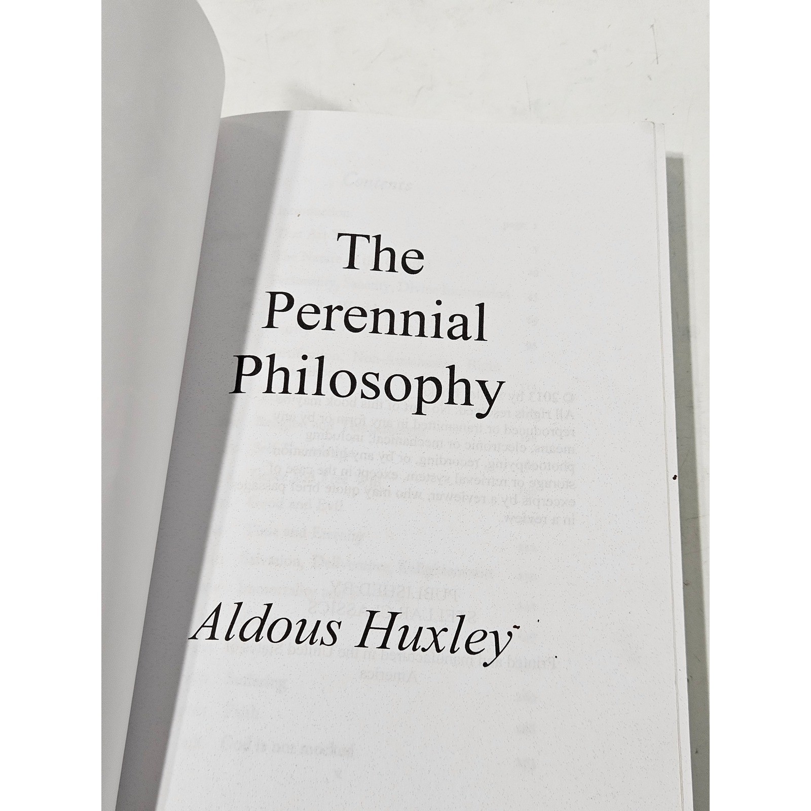 The Perennial Philosophy Book Aldous Huxley Stellar Classics Paperback