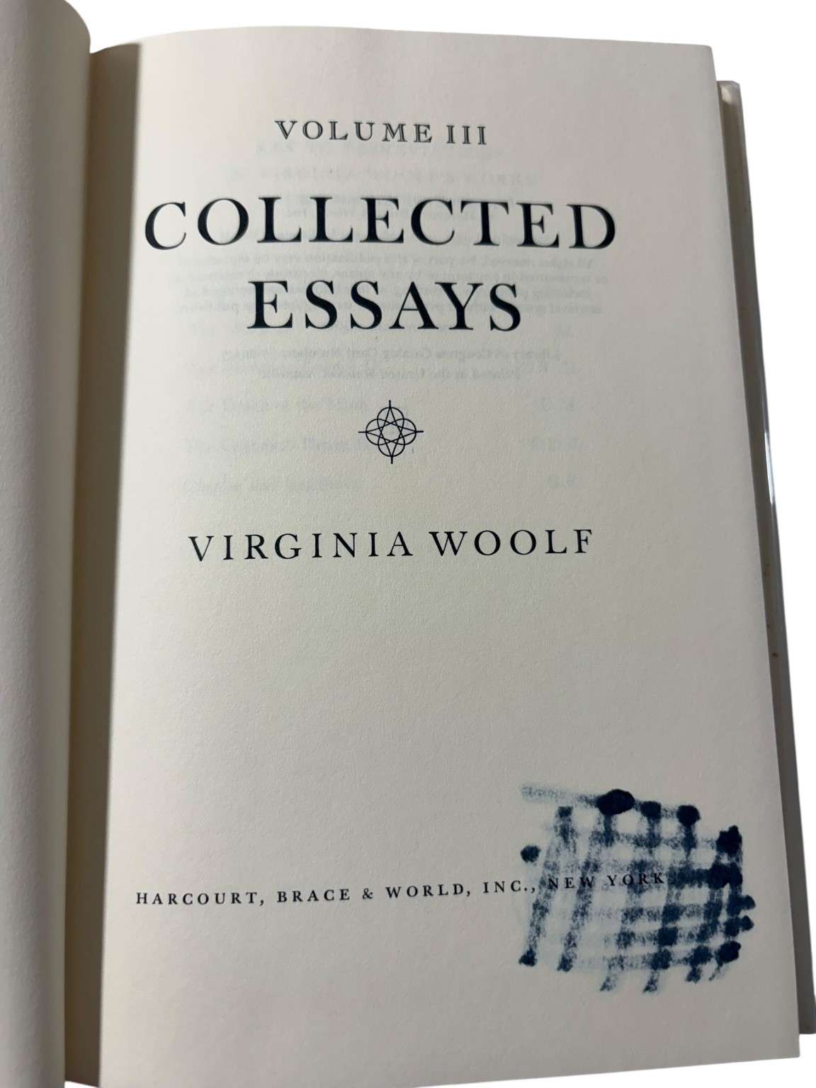 Collected Essays Virginia Woolf 1967 First American Edition Harcourt 4 Vols