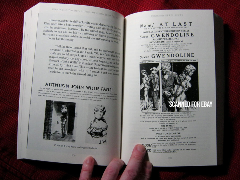 Eric Stanton, The Return of Gwendoline, JOHN WILLIE: The Story of John Coutts