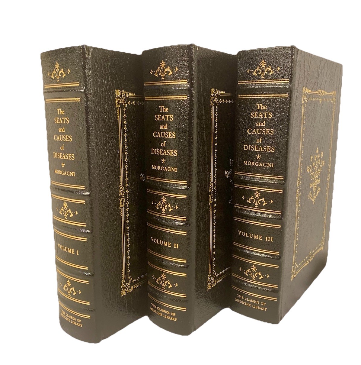 Morgagni SEATS & CAUSES OF DISEASES VOL 1 2 3 Classic of Medicine 1983 Near Mint