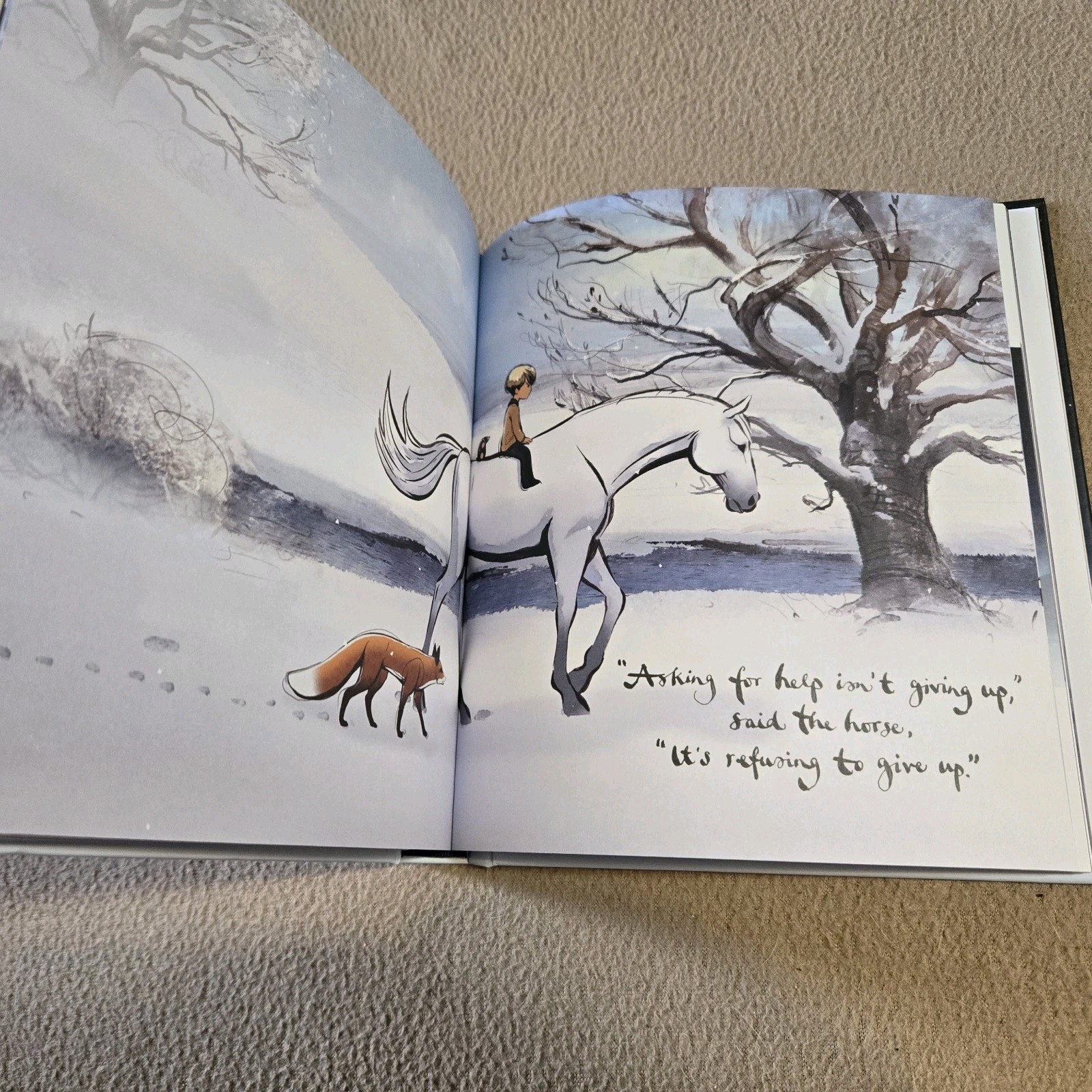 The Boy the Mole the Fox and the Horse, Mackesy, Animated Story, 1st Printing