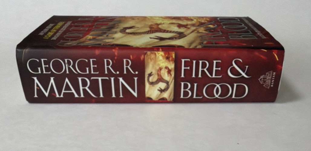George R.R. Martin FIRE & BLOOD 1st/ 1st HC/DJ House Of The Dragon 2018 Fine