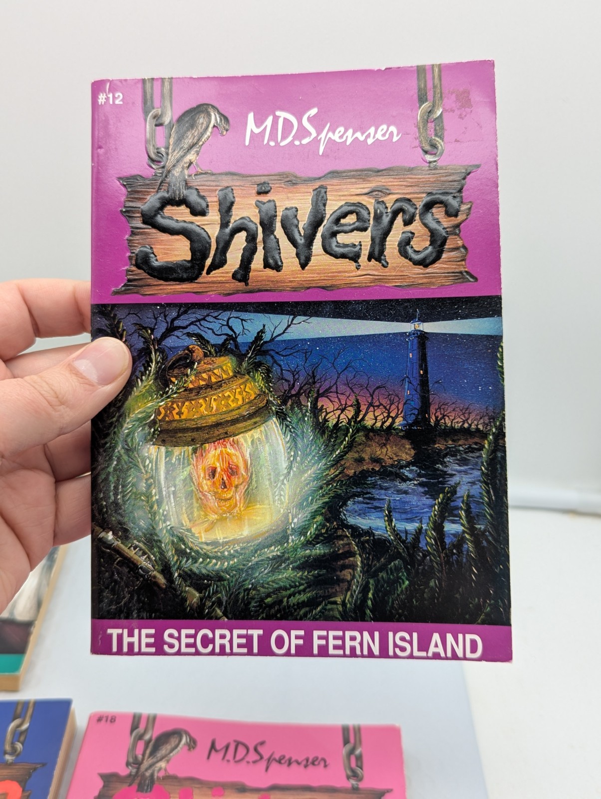 Shivers M.D. Spencer 4 Book Lot 1 12 15 18 Horror 1990’s