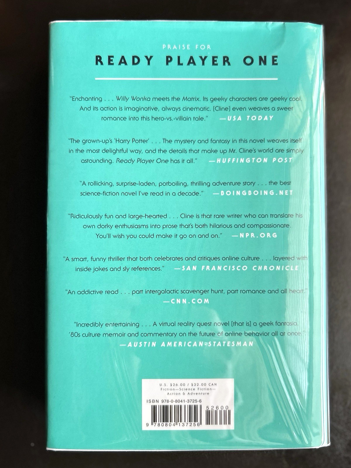 Armada, Ernest Cline, Fine SIGNED 1st/1st, HC/DJ, 2015, New