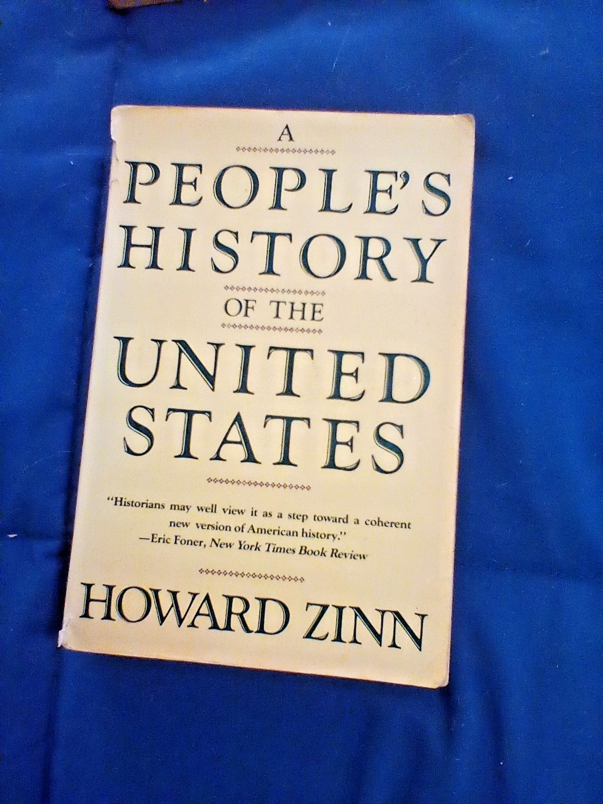 PEOPLE’S HISTORY OF THE UNITED STATES“ Paperback Book! Howard Zinn, 1st 1980