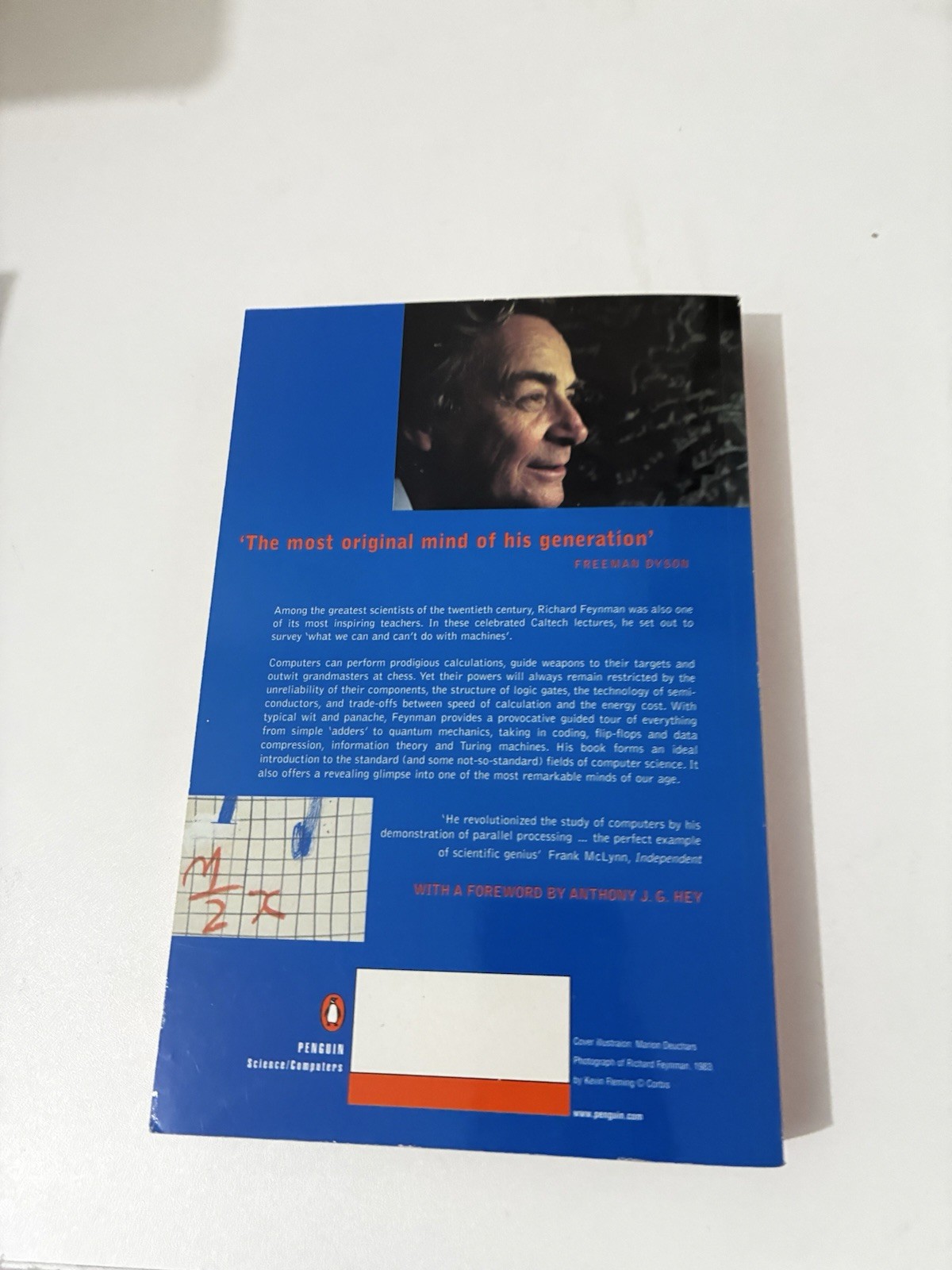 Feynman Lectures On Computation -Richard Feynman 1st Edit – Penguin B -Paperback
