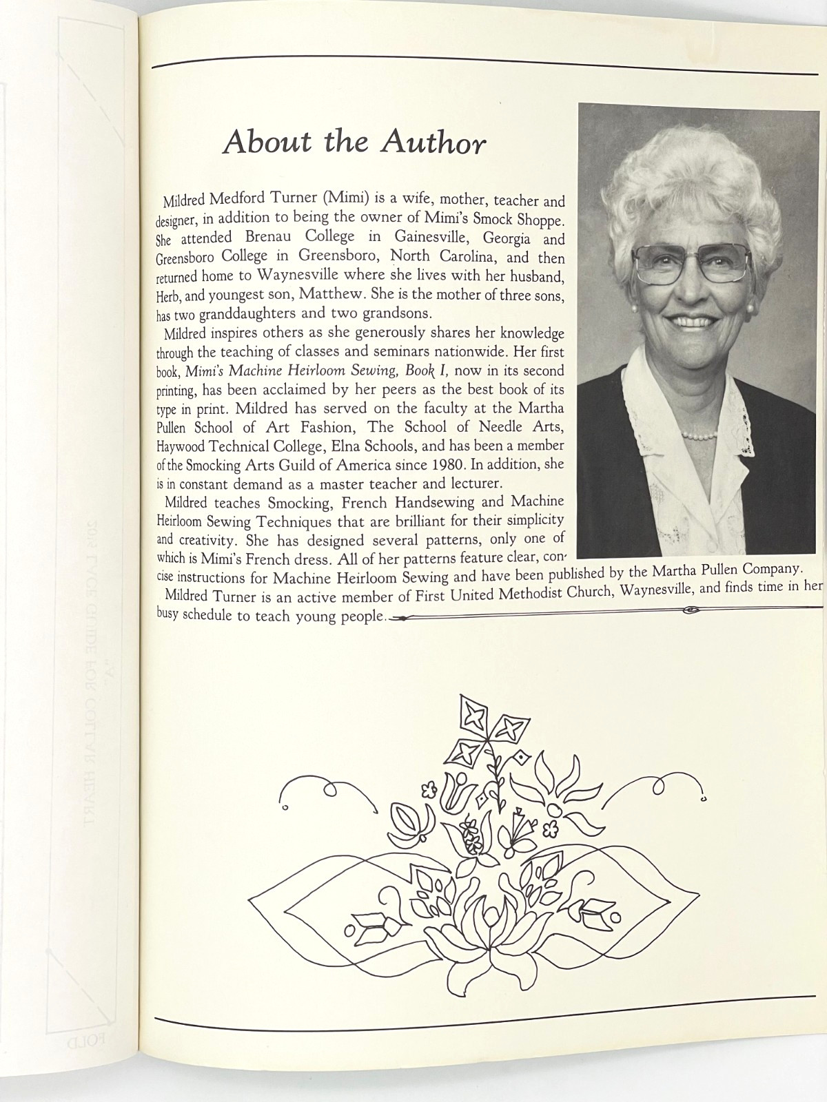 Mimi’s Heirloom Sewing Book Two Mildred Turner 1988-175 pages Instructions Dress