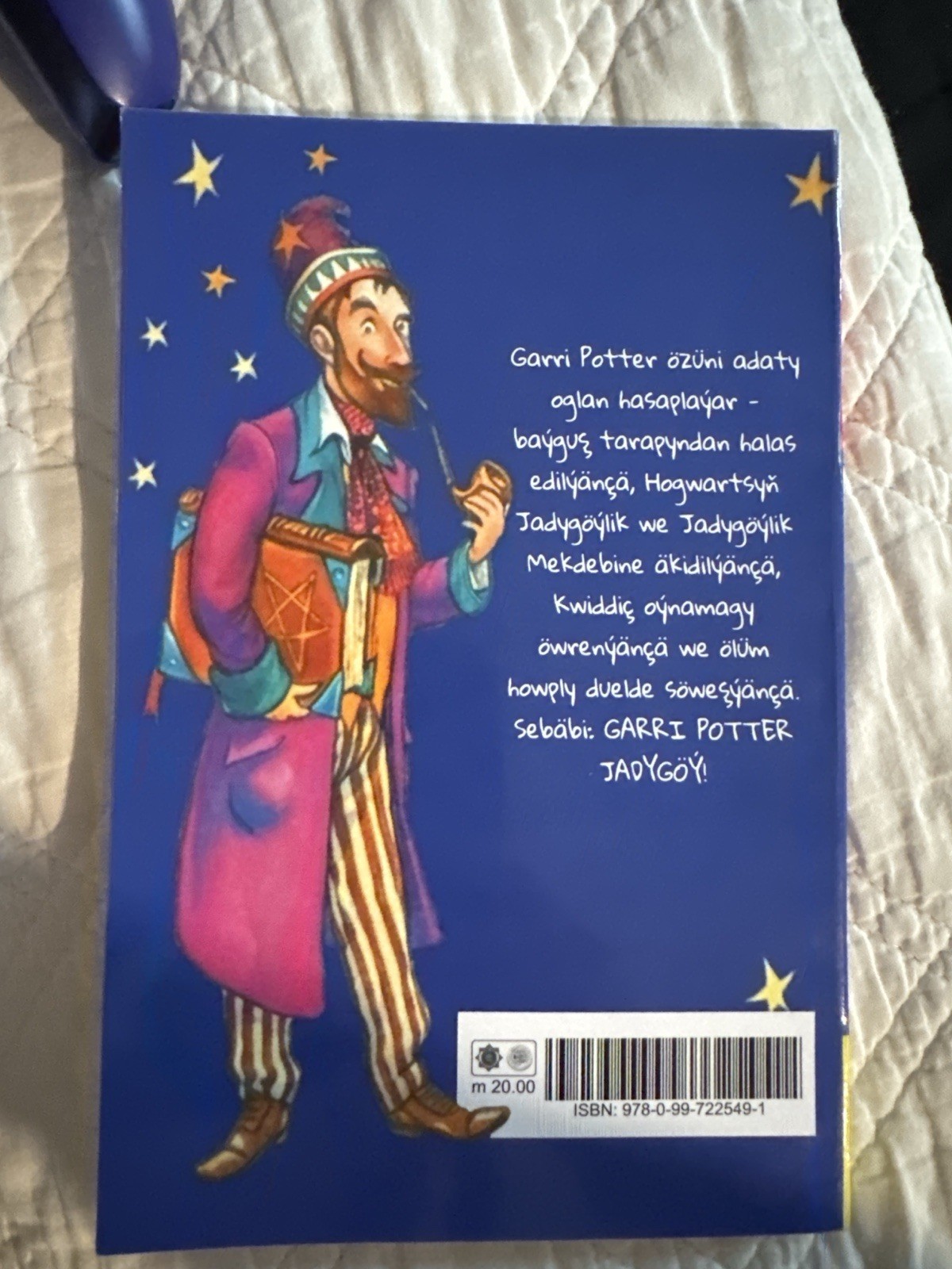 Harry Potter Turkmen Translation Paperback by – Filosofiýn Daşy