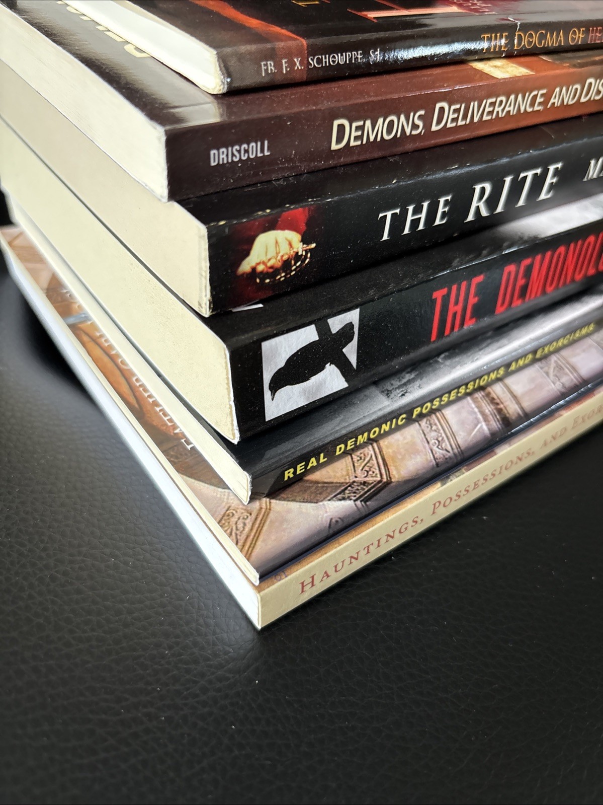 Lot Of 7 Catholic Books: Demons, Exorcism Etc See Photos For Titles -Brand New ￼