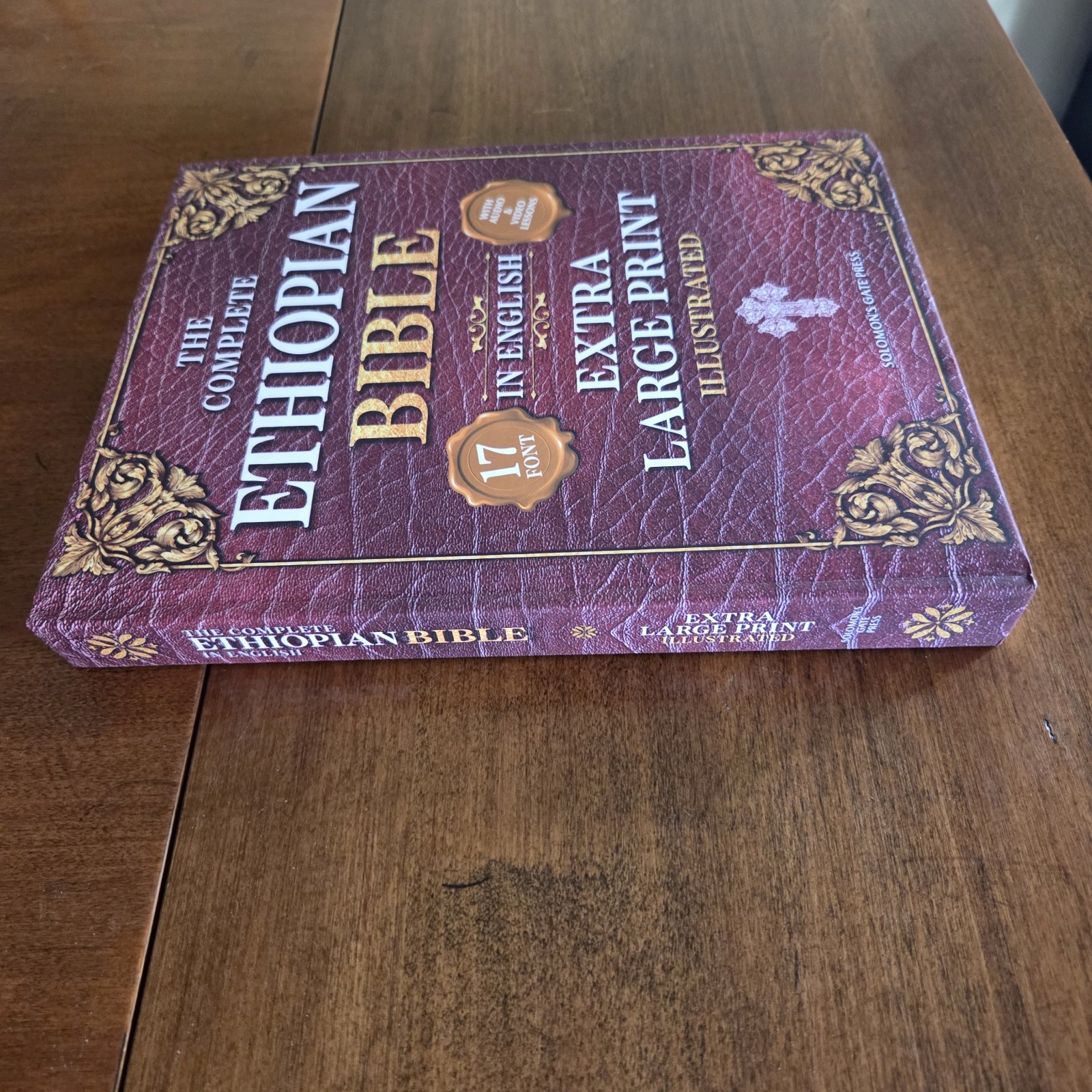 Ethiopian Bible in English Extra Large Print Solomon’s Gate Press HC Book