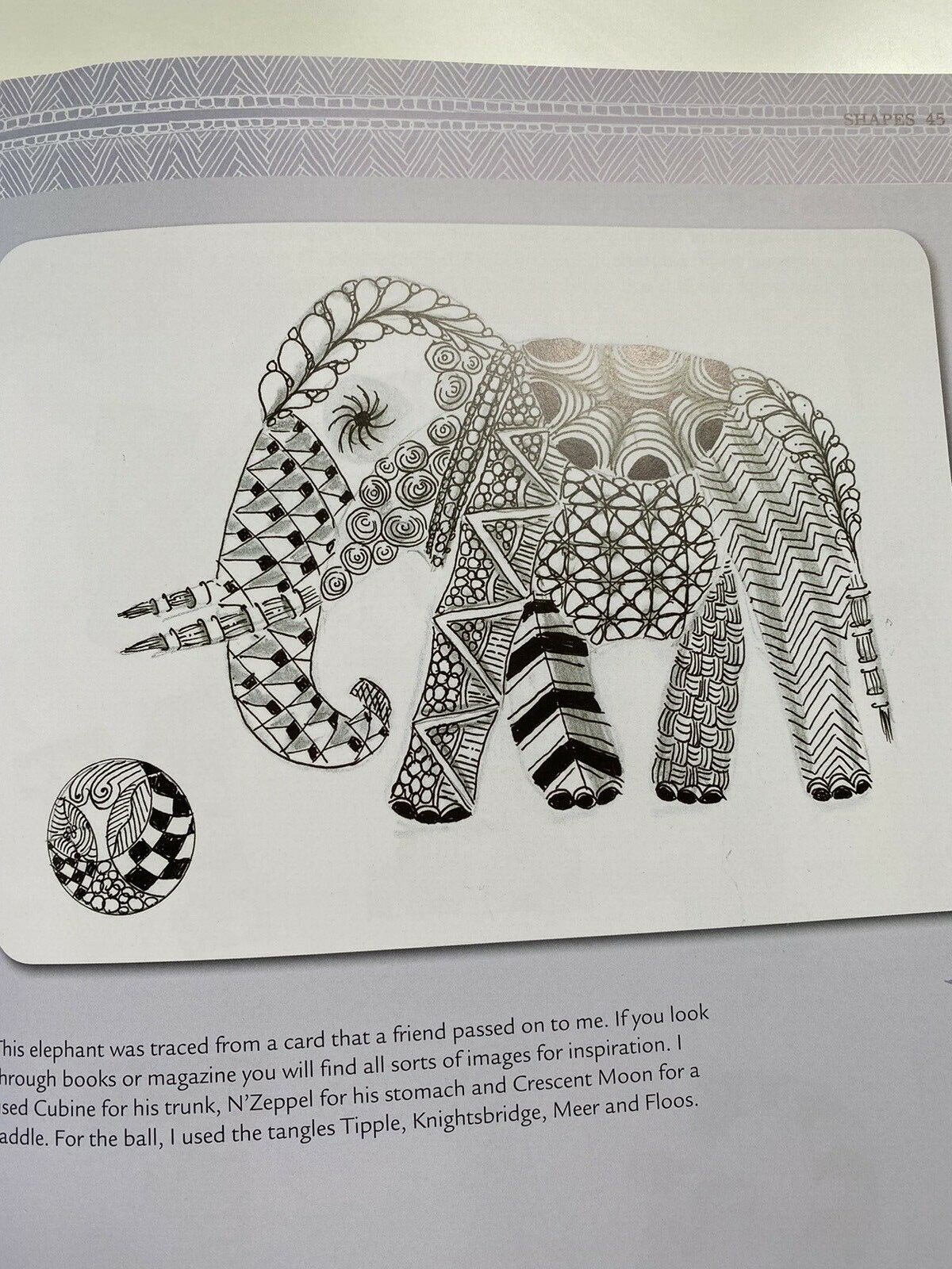 Zentangle, the Inspiring and Mindful Drawing Method by Jane Marbaix