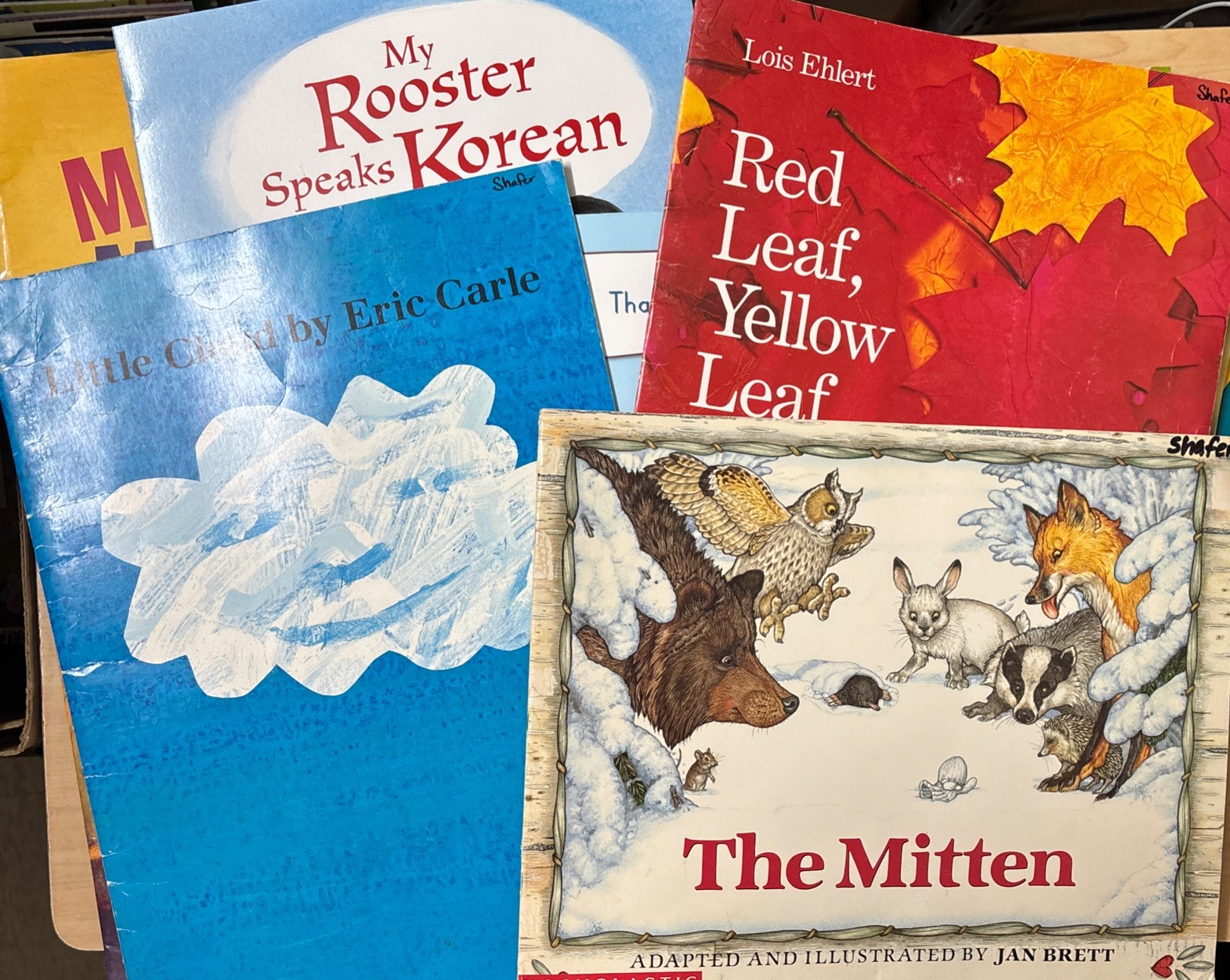 Lot of 20 Large Oversize Easel Big Picture Books Teacher School Story Time Lot#4
