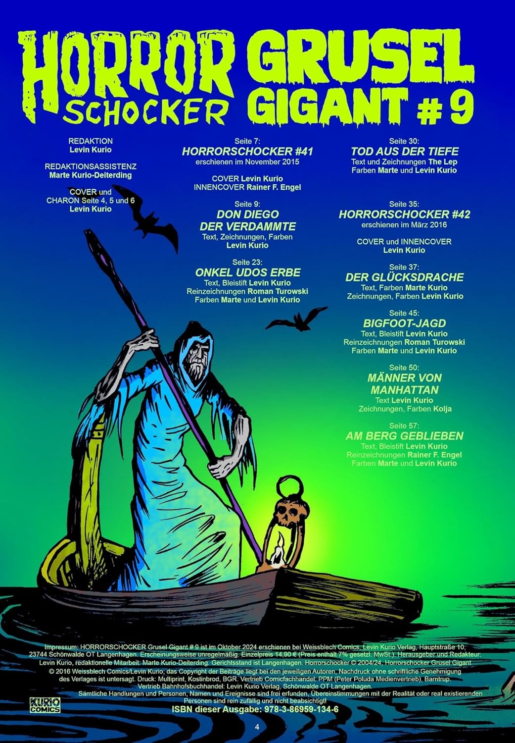Andreas Butzbac HORRORSCHOCKER Grusel Gigant 9: Alle Ges (Paperback) (UK IMPORT)