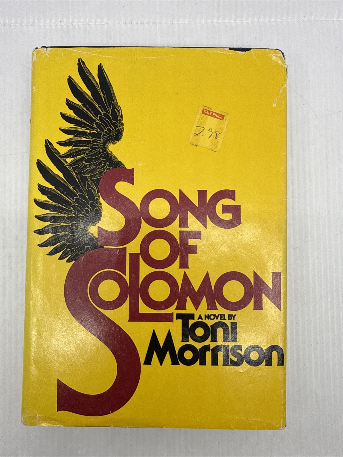 Song of Solomon by Toni Morrison Hardcover 1977 1st Printing