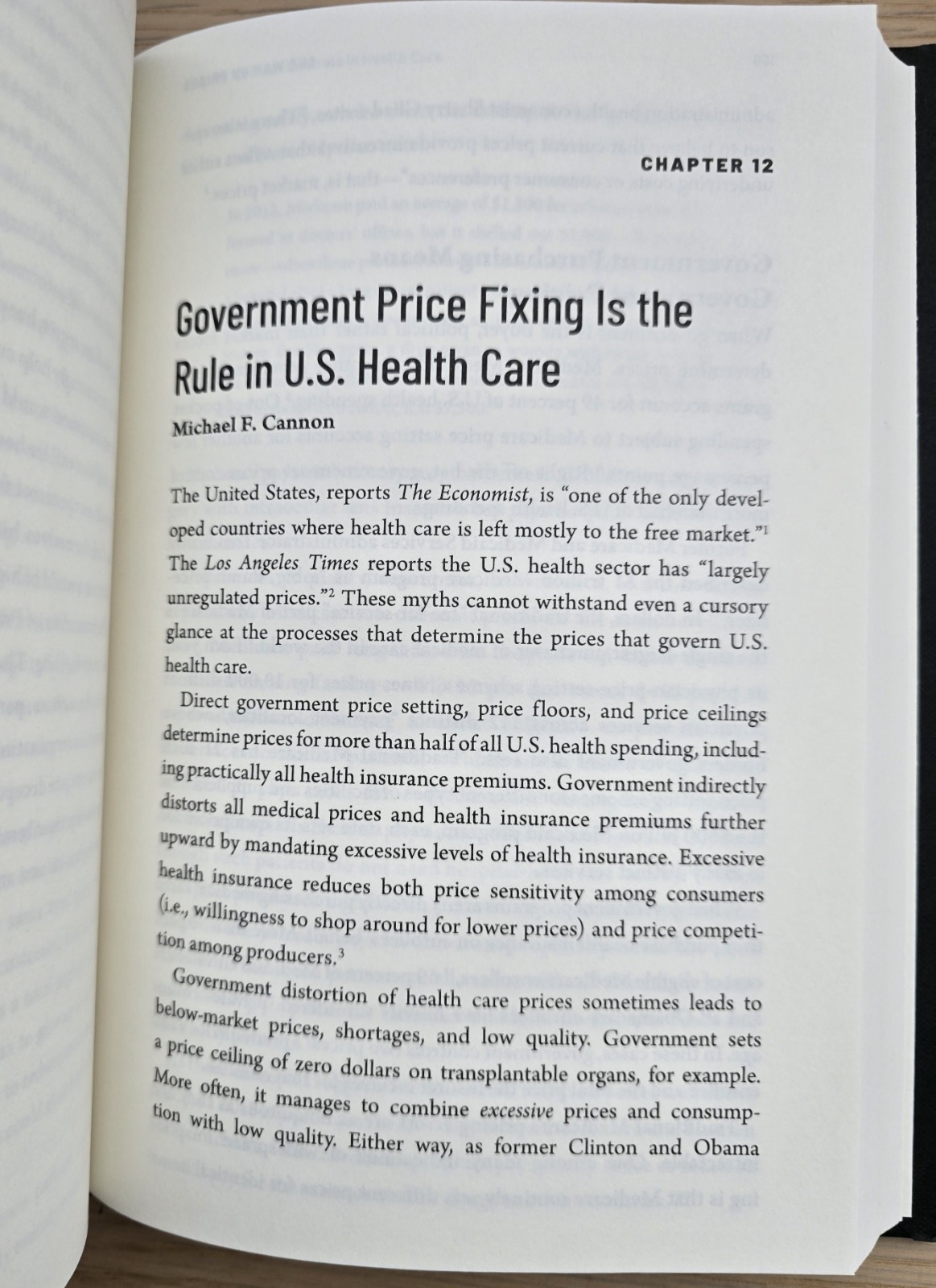 The War on Prices: Edited by Ryan A. Bourne – HC/DJ – ©2024 CATO Institute – New