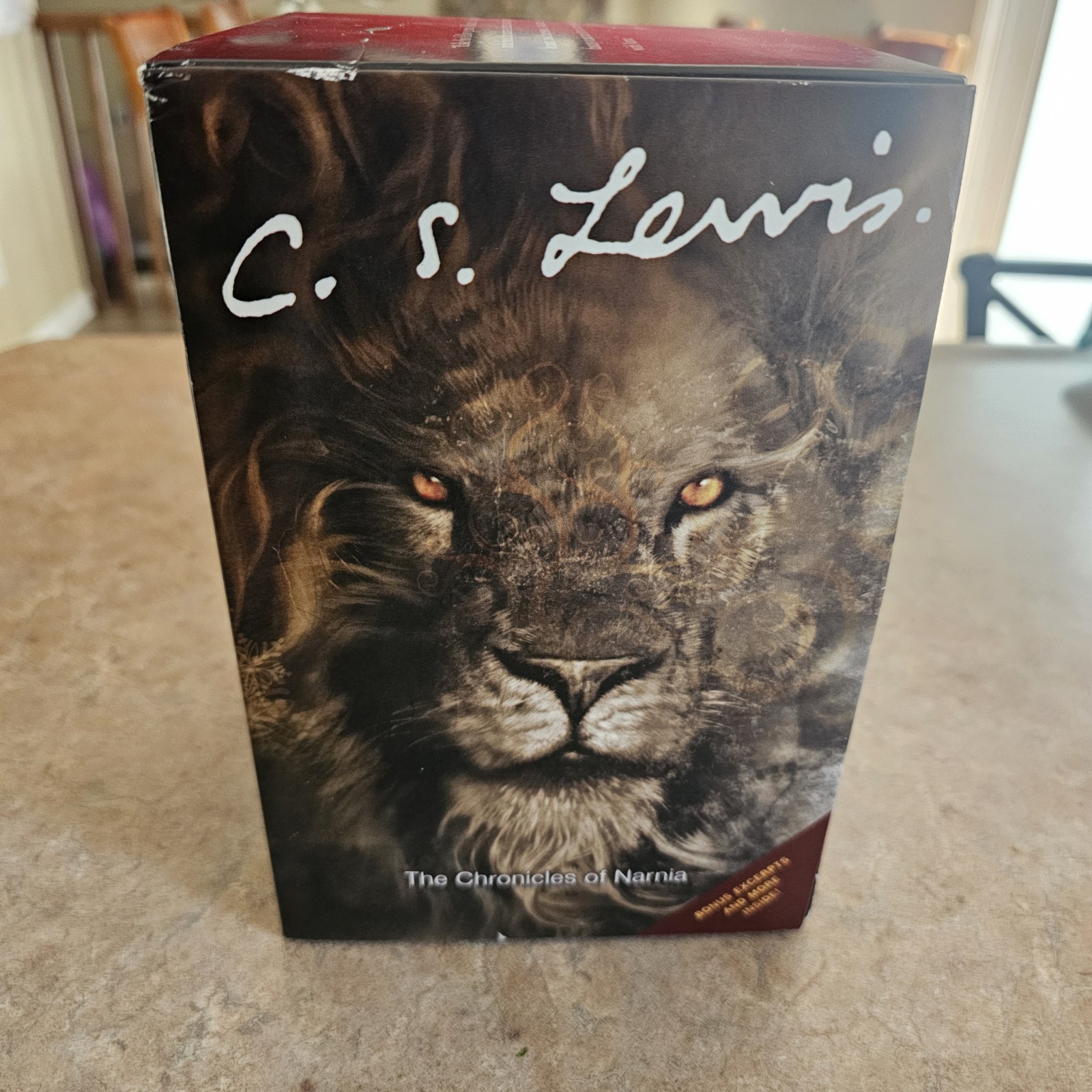 THE CHRONICLES OF NARNIA C. S. Lewis Series 7-Book Boxed Set