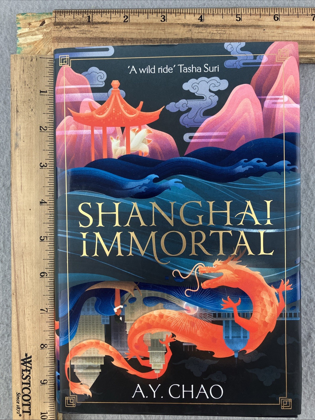 FairyLoot Exclusive Edition Shanghai Immortal A.Y. Chao SPRAYED EDGES Hardcover
