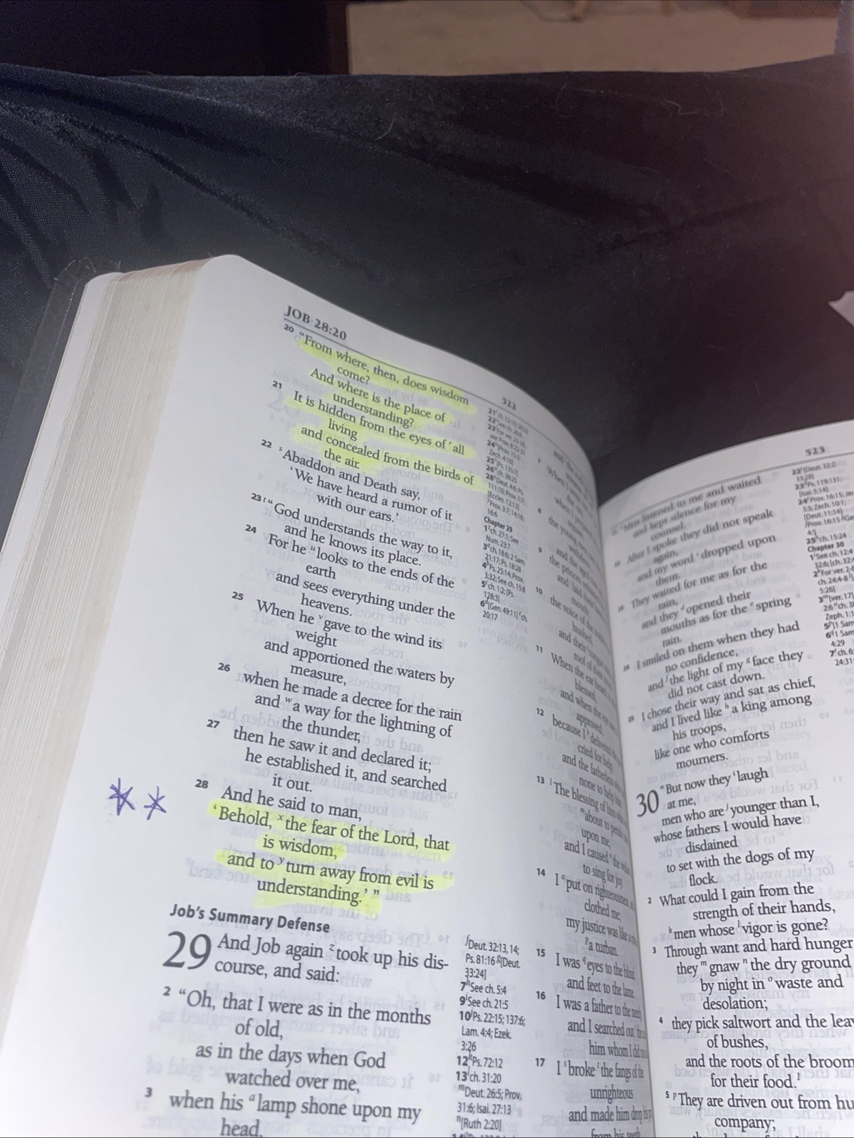 Holy Bible English Standard Version ESV Crossway 2001 Bonded LEATHER Black