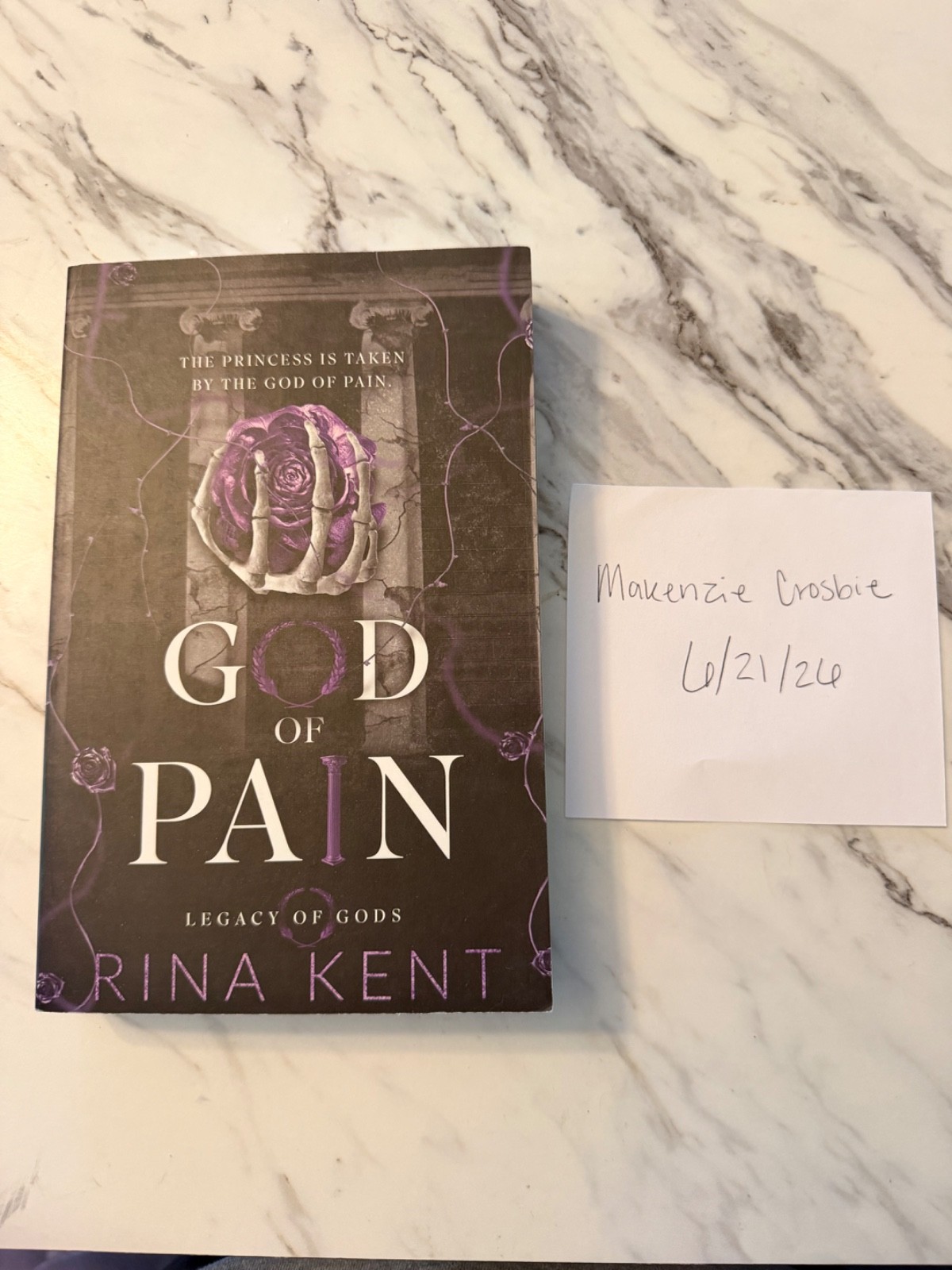 OOP (Out of Print) Legacy of Gods Series by Rina Kent Paperback
