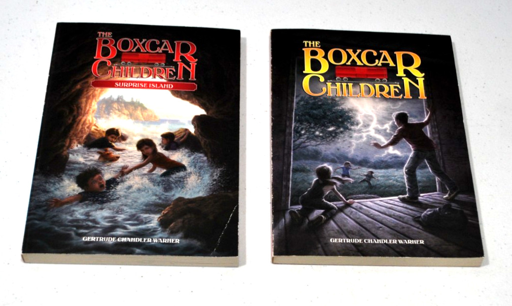 The Boxcar Children by Gertrude Chandler Warner: Books 1-4 Boxed Set