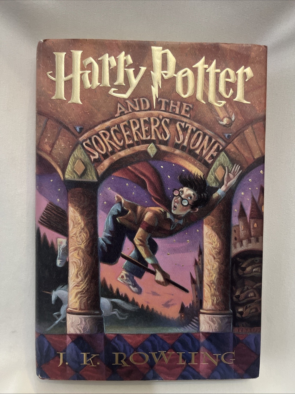 HARRY POTTER and the SORCERER’s STONE, J.K. Rowling 1st American Edition 1998