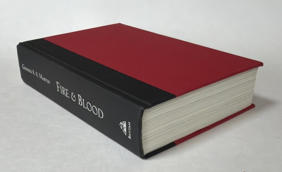 George R.R. Martin FIRE & BLOOD 1st/ 1st HC/DJ House Of The Dragon 2018 Fine