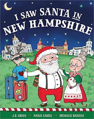 I Saw Santa in New Hampshire: A Christmas – Hardcover, by Green JD – Very Good