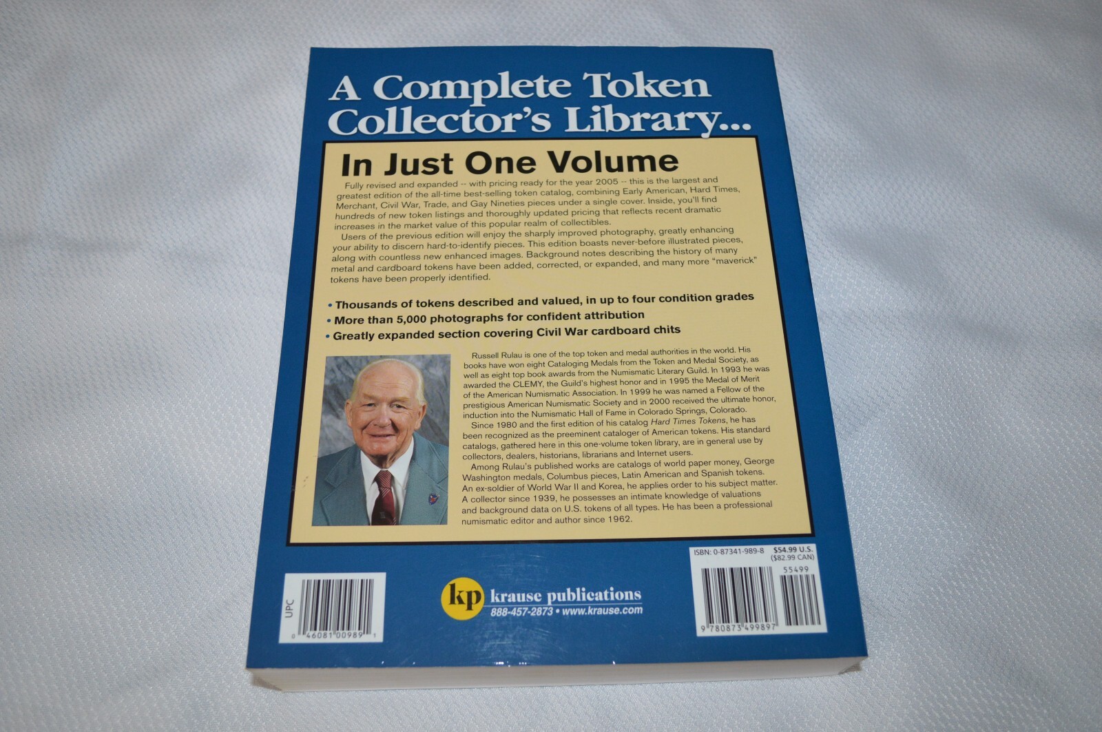 STANDARD CATALOG OF UNITED STATES TOKENS 1700-1900 ~ 4TH EDITION ~ L.N.C. # 1