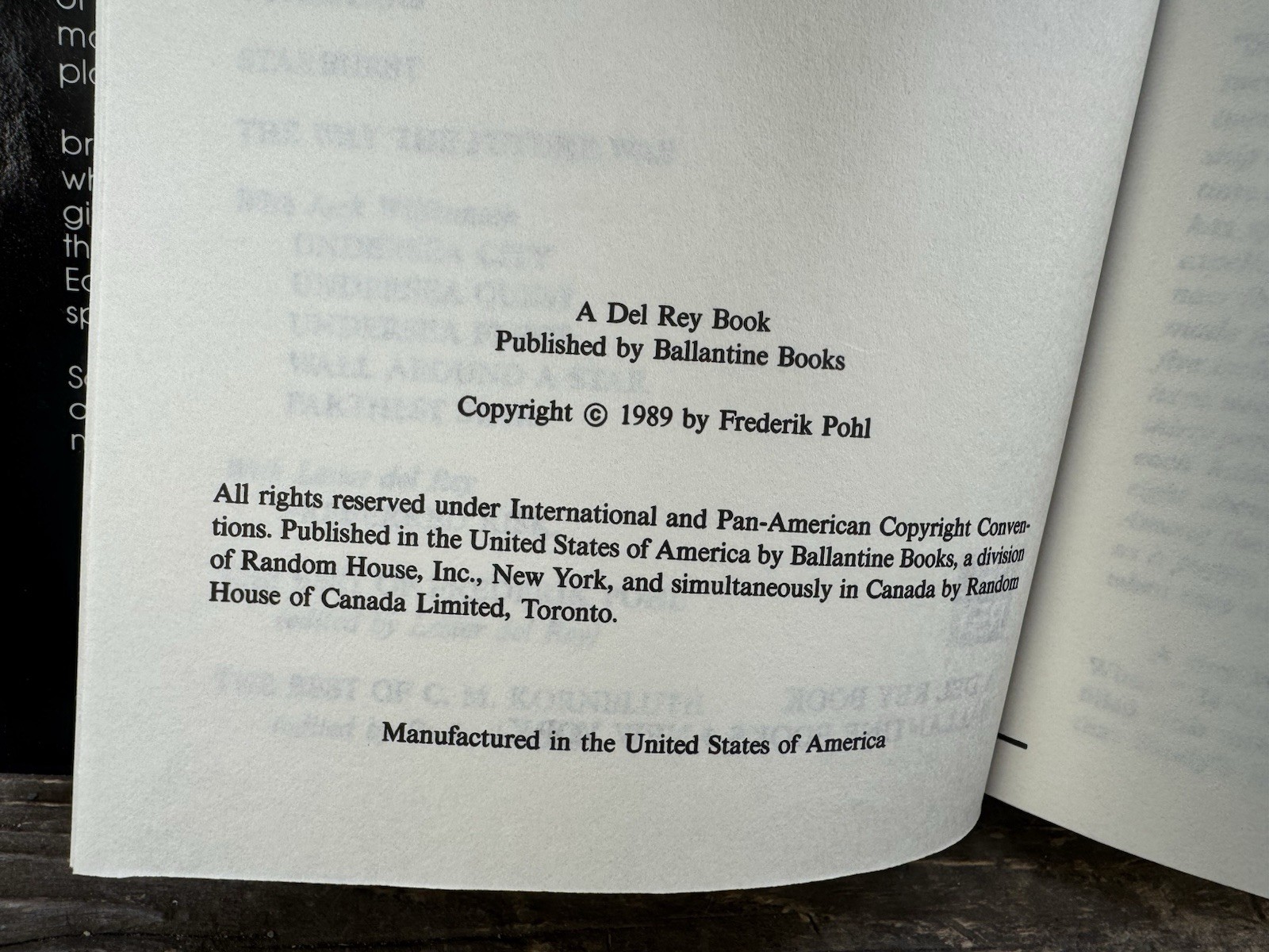 Homegoing Frederik Pohl Hardcover Book