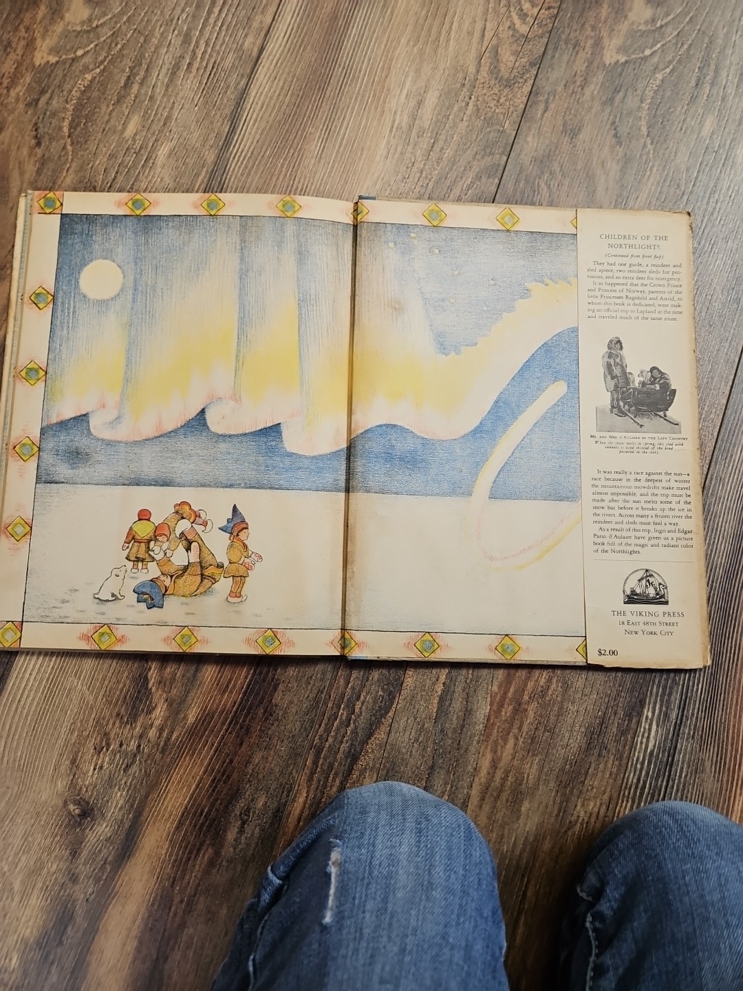 1935: First Edition Children Of The Northern Lights by Ingri & Edgar Parin