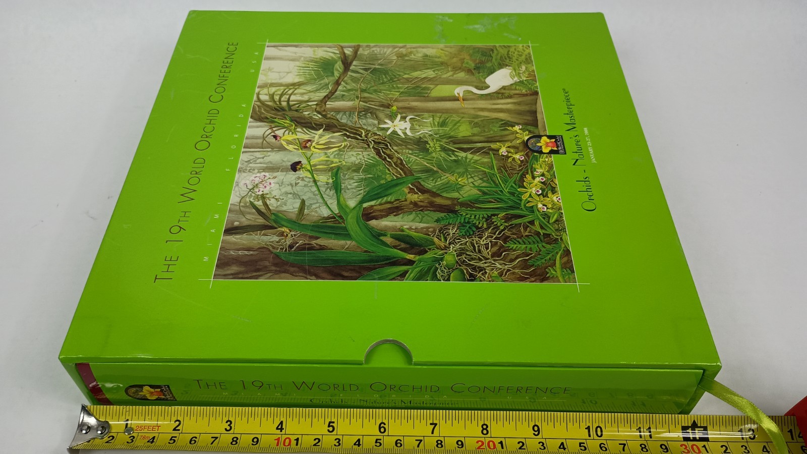 The 19th World Orchid Conference in Miami FL – 2008 (Hardcover Book) 504 Pages