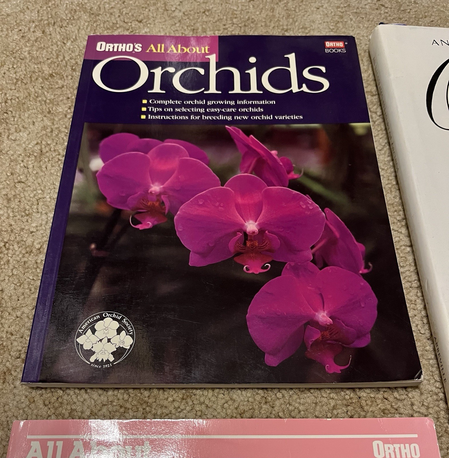 All About Growing ORCHID Flowers Garden Expert Guide Book Illustrated Lot x6 VG