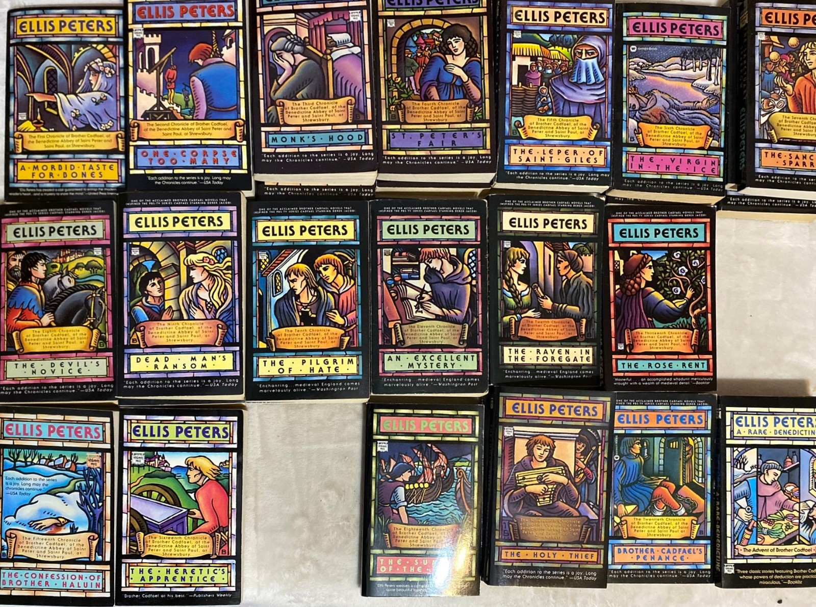 Ellis Peters Brother Cadfael Mysteries CHOOSE YOUR TITLE: PB Good – Very Good