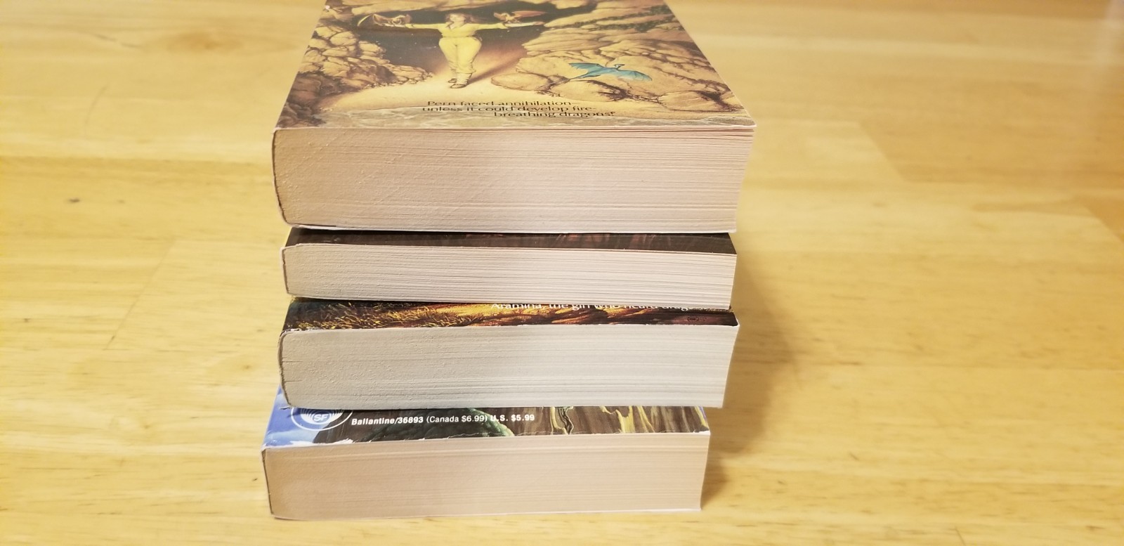The Dragonriders Of Pern Anne McCaffrey Del Rey 4 Book Set Dragonseye Weyrs PB