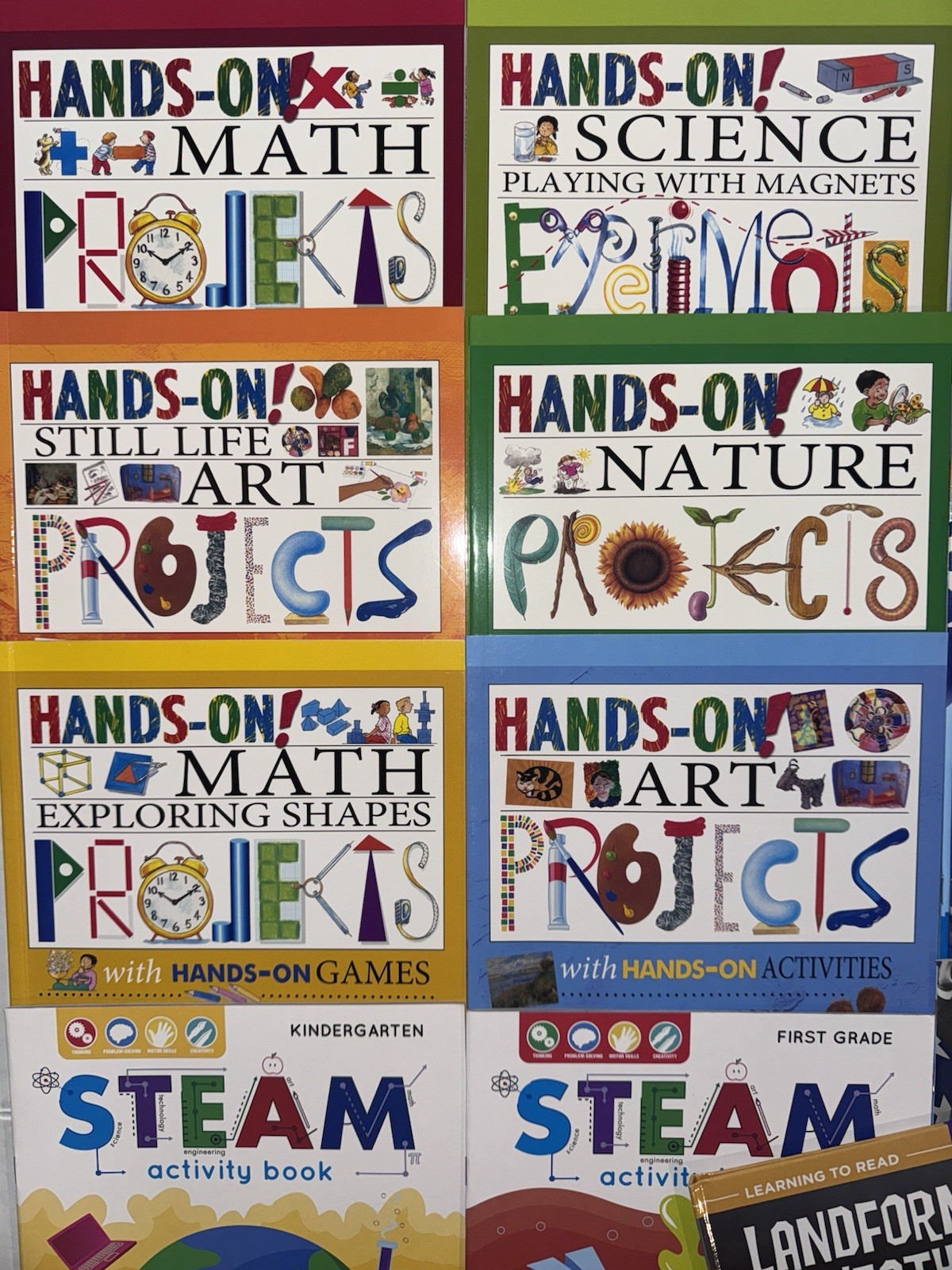 Lot Of 15 STEM, Science & History Children’s Learning Books Bundle Paperback