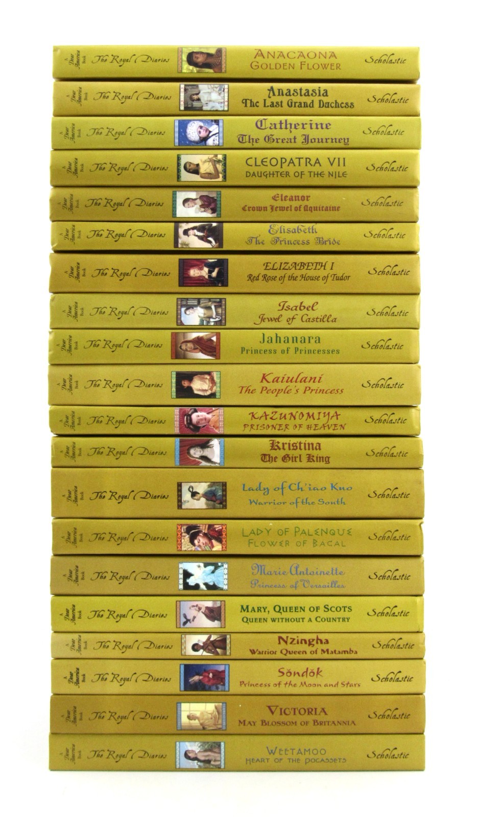 Complete Set 1-20 THE ROYAL DIARIES Books Scholastic HB VGC