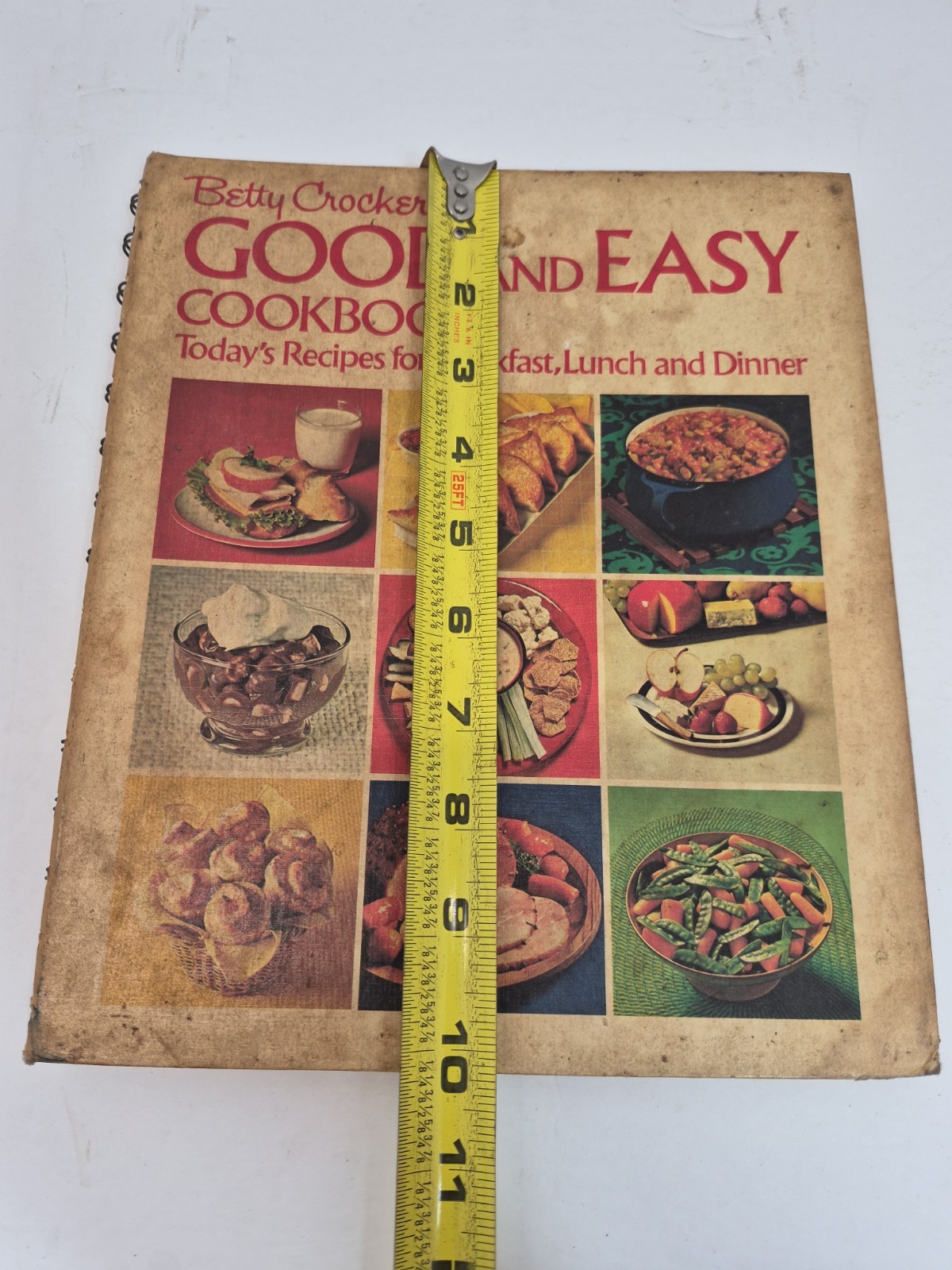 Vintage 1971 Betty Crocker’s GOOD AND EASY COOKBOOK Golden Press 1st Printing