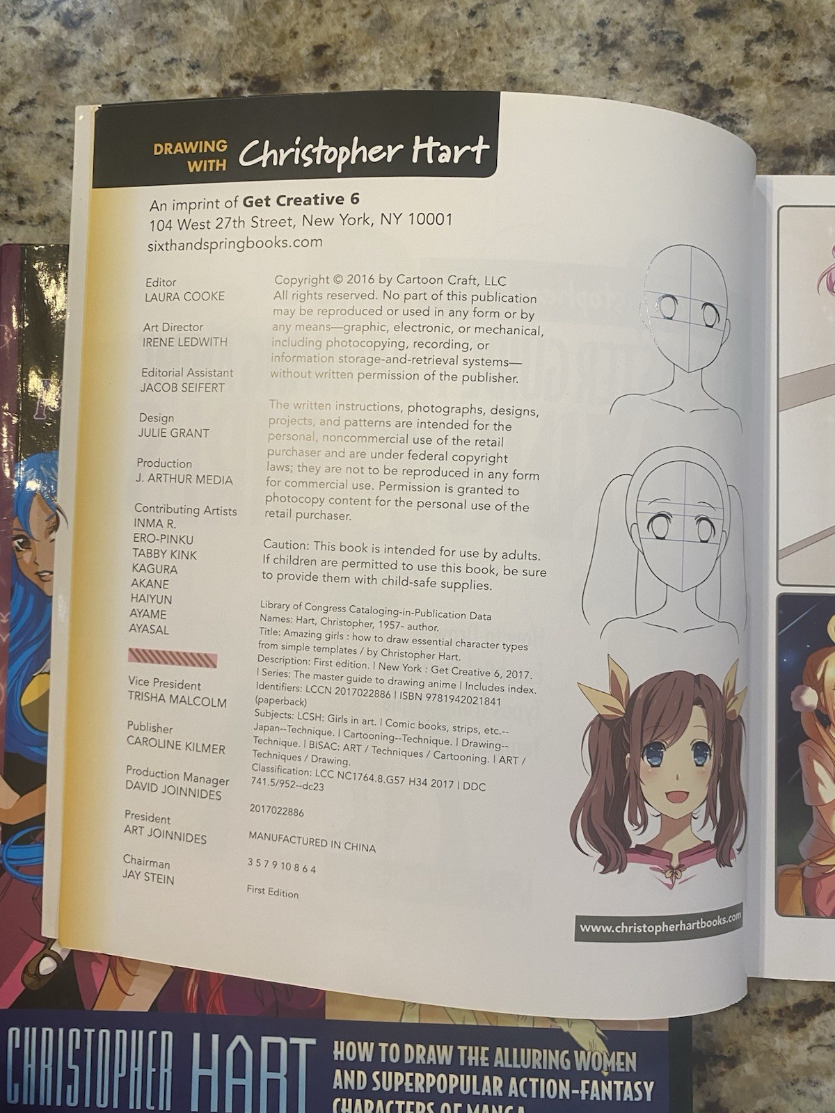 *BUNDLE* Drawing With Christopher Hart Manga Mania & Drawing Anime amazing girls