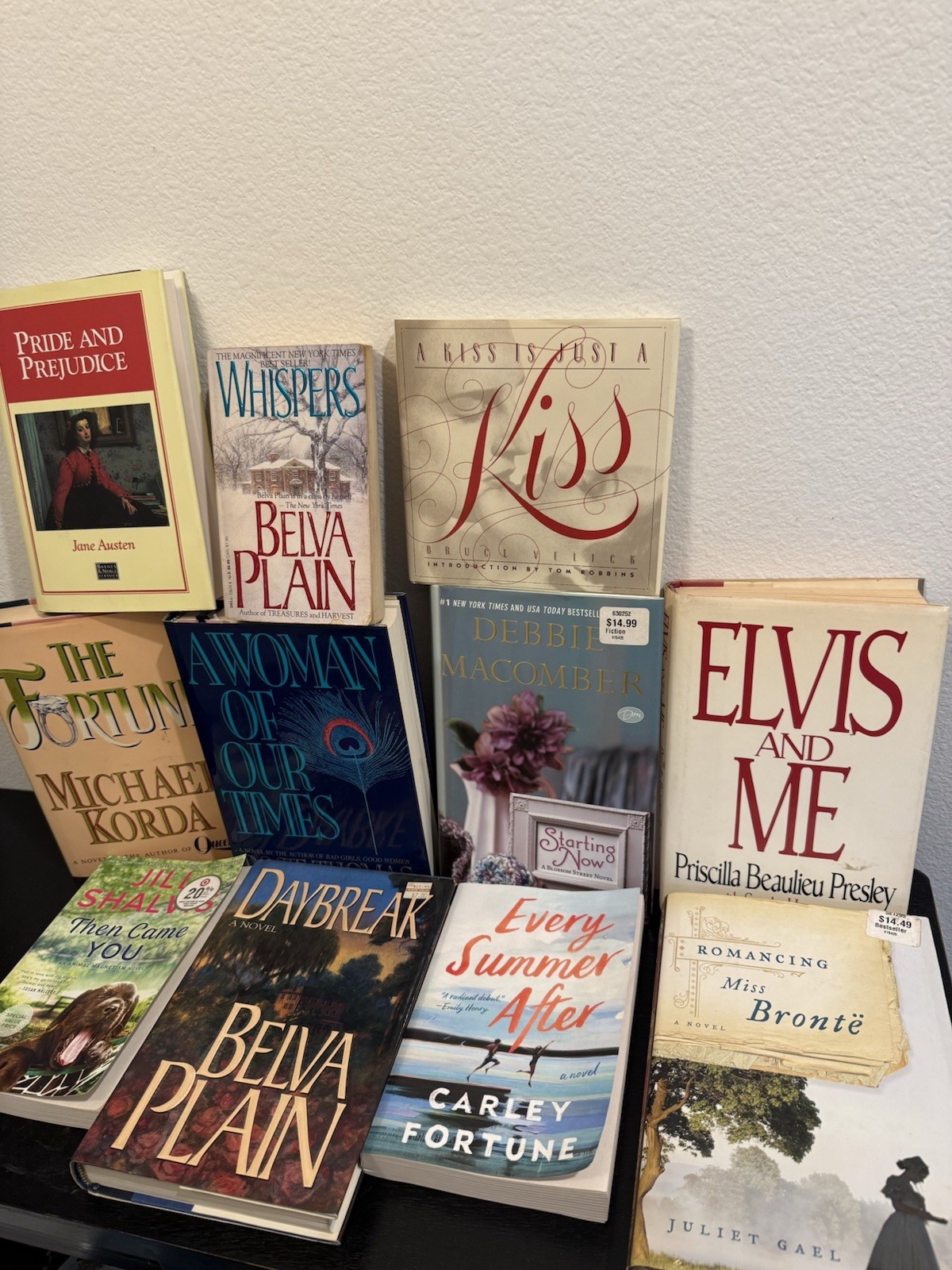 Lot Of 11 Novels Hardcover And Paperback Books Various Authors