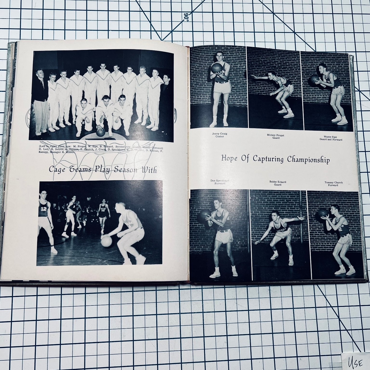 The Corona 1959 St. Stephens High School Yearbook Hickory NC Vintage