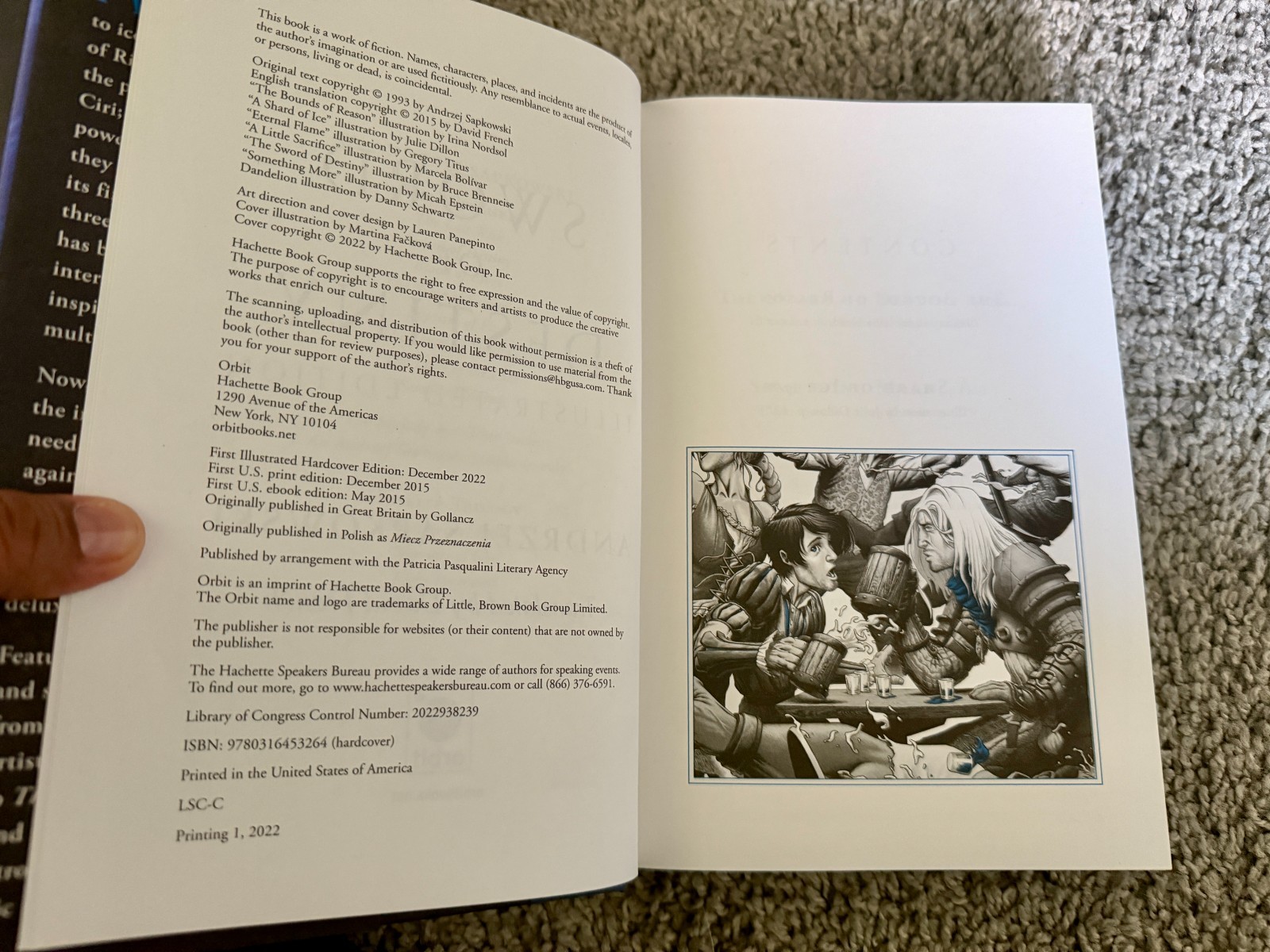 Witcher Complete Set 8 Books HC -Orbit – 1 & 2 First Print Illustrated edition