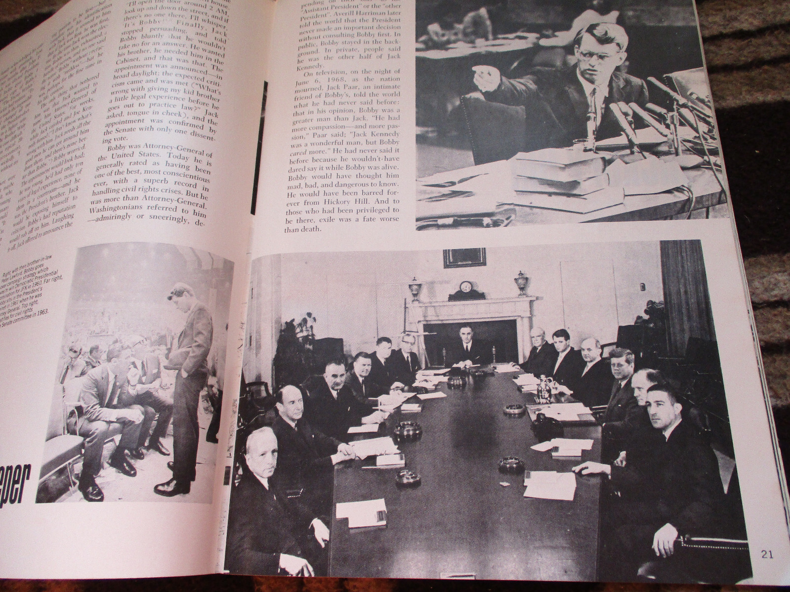 THE STORY OF JOHN F. KENNEDY E Miers & R.F.K Life & Death / Man & His Dream LOT