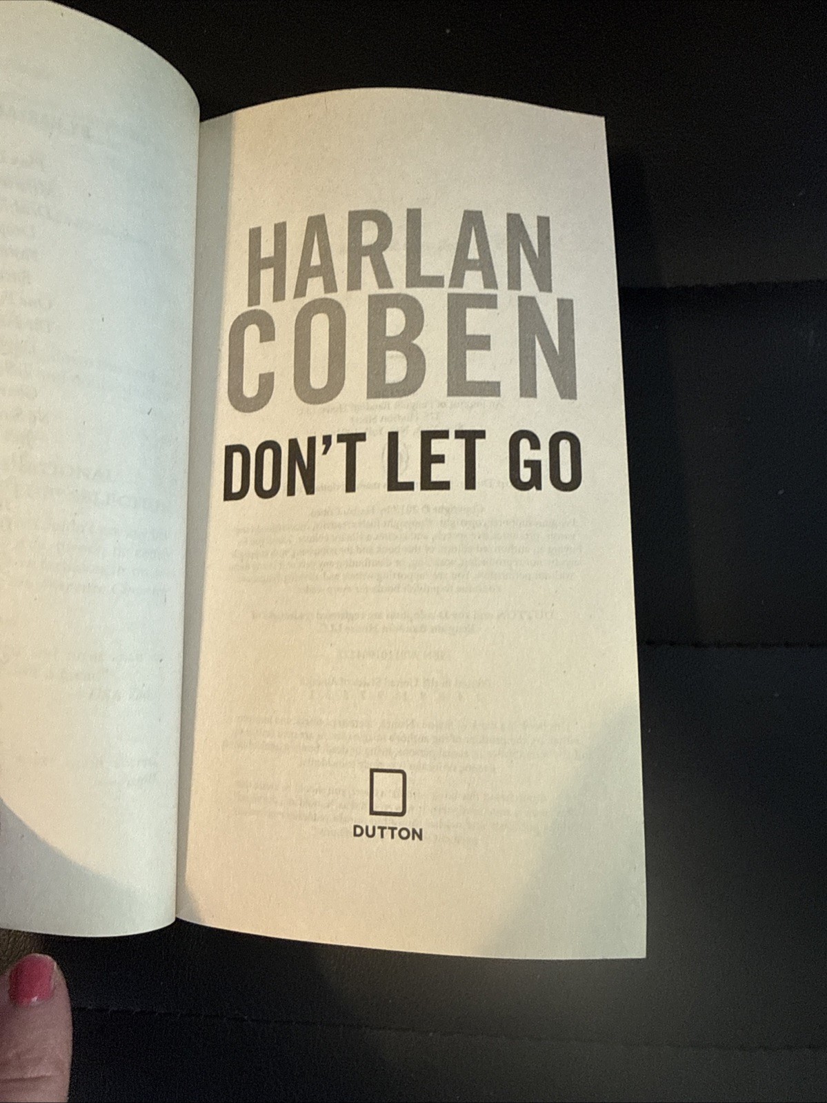 Don’t Let Go : A Novel by Harlan Coben (2018, Us-Tall Rack Paperback)