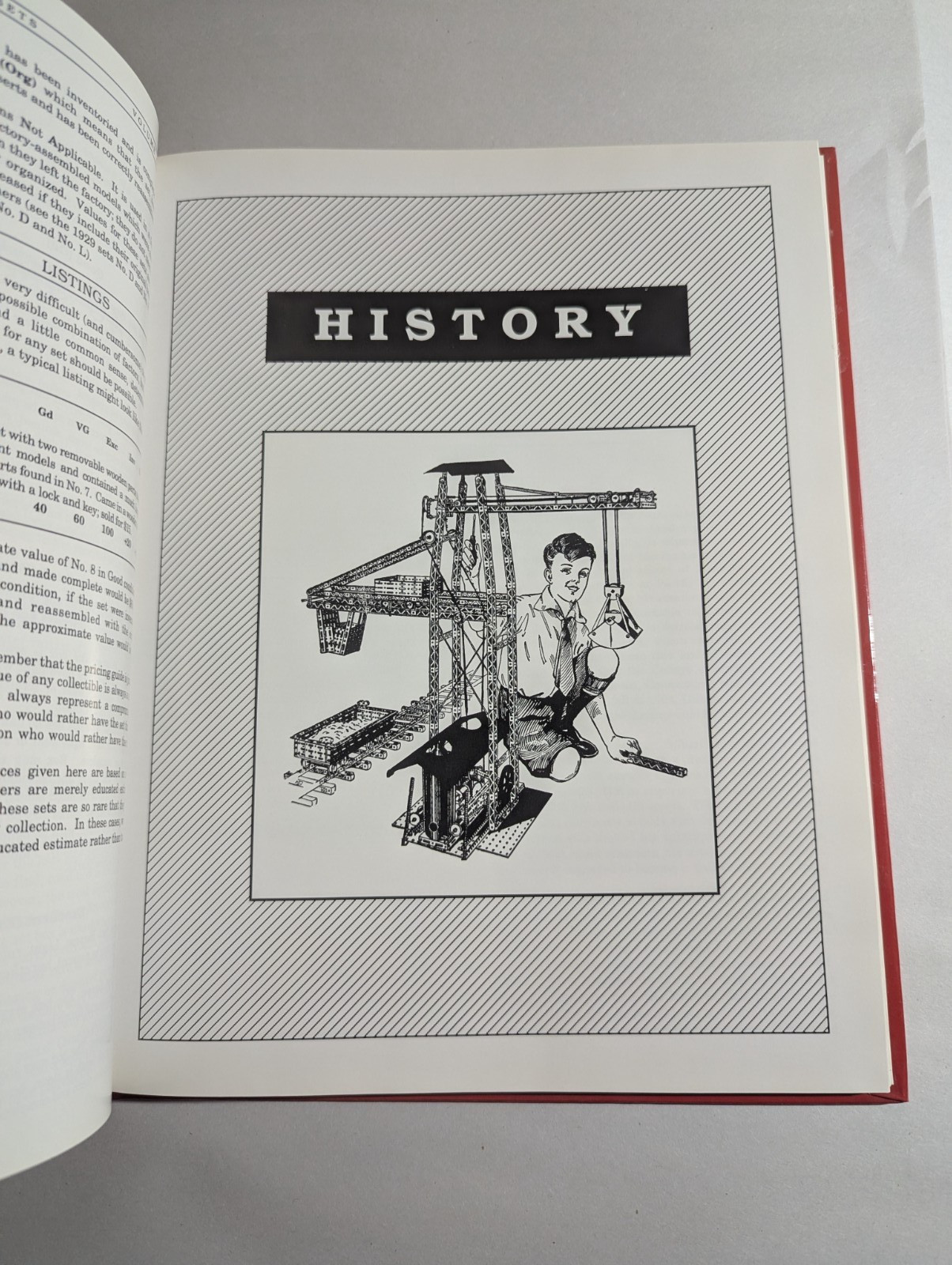 Greenberg’s Guide to Gilbert Erector Sets Volume One 1913-1932 1st Ed. 1993 HC
