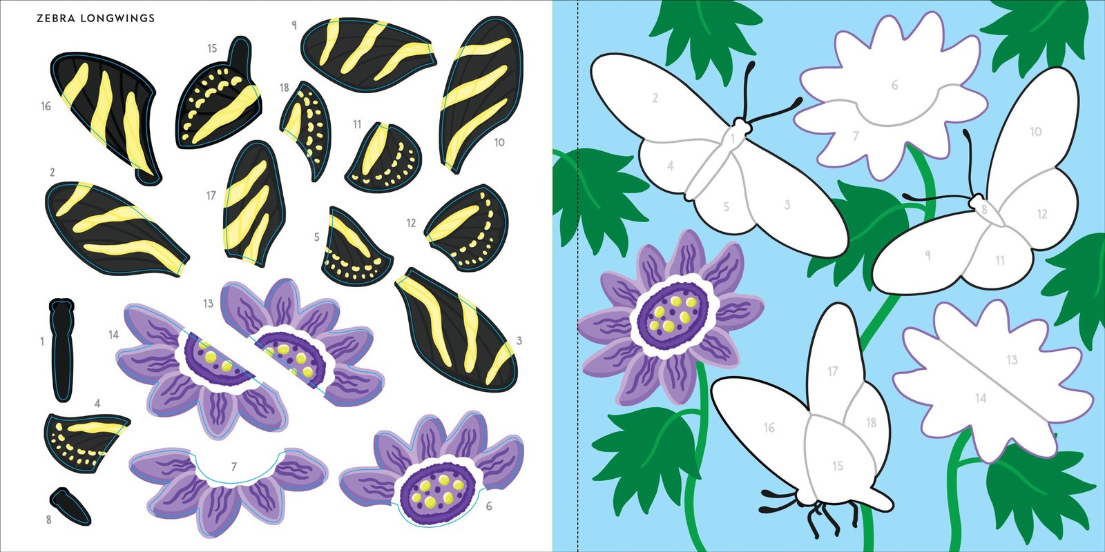 My First Color-By-Sticker Book – Butterflies & Bugs