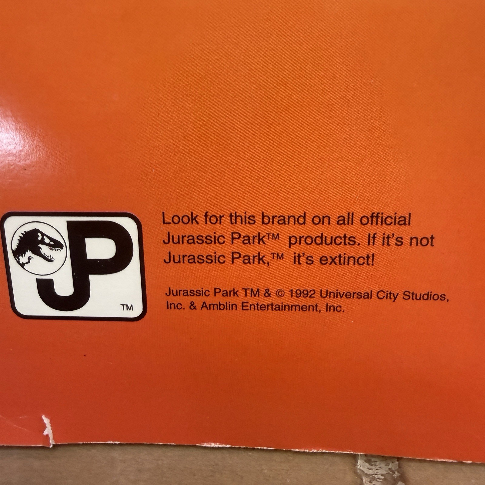 Vintage Jurassic Park A big color/activity book – Golden Books