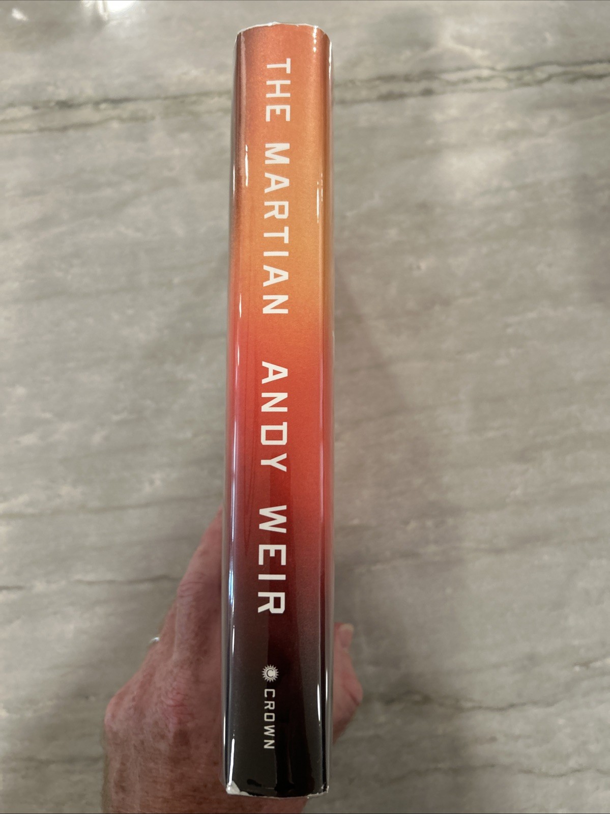 The Martian by Andy Weir (2014, Hardcover) First Edition/Late Print, VG, HC w/DJ