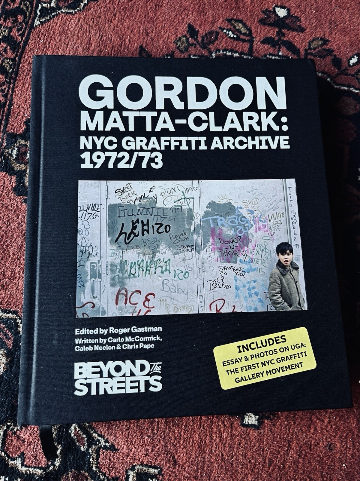 Gordon Matta Clark NYC Graffiti Archive 1972-73 Original Print Hardcover