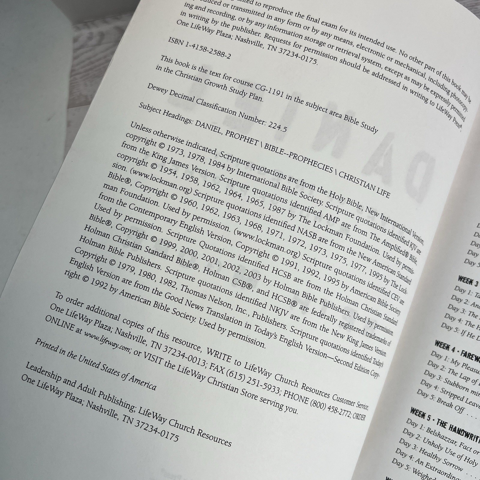 Daniel – Bible Study Book: Lives of Integrity, Words of Prophecy